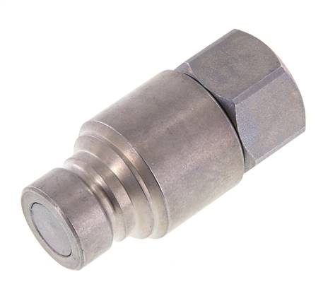 Acero DN 12.5 Enchufe hidráulico de cara plana G 1/2 pulgadas rosca hembra ISO 16028 CEJN D 24.5mm