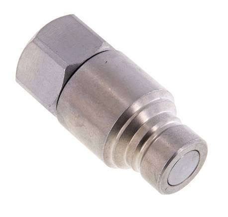 Acero DN 12.5 Enchufe hidráulico de cara plana G 3/4 pulgadas rosca hembra ISO 16028 CEJN D 24.5mm