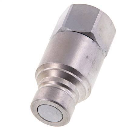 Acero DN 12.5 Enchufe hidráulico de cara plana G 3/4 pulgadas rosca hembra ISO 16028 CEJN D 24.5mm