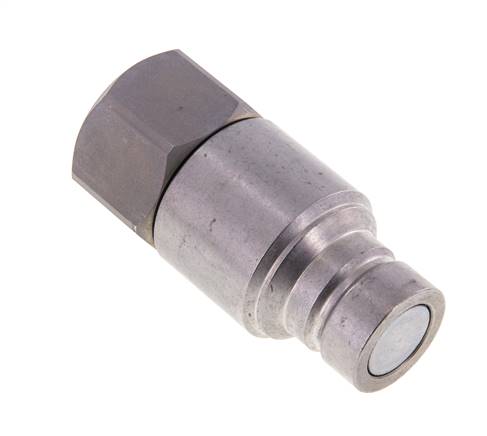 Acero DN 19 Tapón hidráulico de cara plana G 3/4 pulgadas rosca hembra ISO 16028 CEJN D 30mm