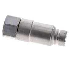 Steel DN 12.5 Flat Face Hydraulic Plug G 3/4 inch Female Threads ISO 16028 CEJN Pressure Eliminator D 24.5mm
