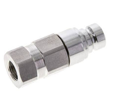 Enchufe hidráulico de acero inoxidable DN 6 de cara plana G 1/4 pulgadas rosca hembra ISO 16028 D 16,2mm