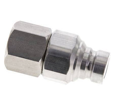 Stainless Steel DN 6 Flat Face Hydraulic Plug G 1/4 inch Female Threads ISO 16028 CEJN D 16.2mm
