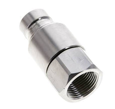 Enchufe hidráulico de acero inoxidable DN 12 de cara plana G 3/4 pulgadas rosca hembra ISO 16028 CEJN D 24,5mm