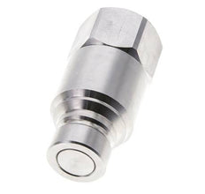 Enchufe hidráulico de acero inoxidable DN 12 de cara plana G 3/4 pulgadas rosca hembra ISO 16028 CEJN D 24,5mm