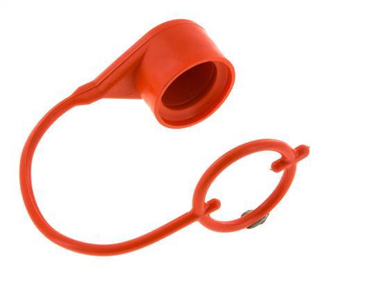 tapa de protección contra el polvo de plástico de 36 mm Para tapón de acoplamiento con cadena