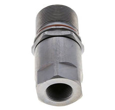 Acero DN 15 Boca Hidráulica de Cara Plana G 3/4 pulgadas Rosca Hembra ISO 16028 D M43 x 2