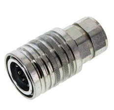 Acero DN 12.5 Acoplamiento hidráulico Enchufe G 1/2 pulgadas Rosca hembra ISO 7241-1 A D 20.5mm