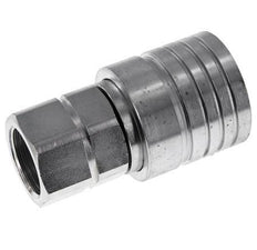 Acero DN 25 Acoplamiento hidráulico Enchufe G 1 pulgada Rosca hembra ISO 7241-1 A D 34,3mm