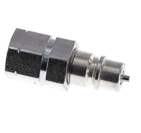 Acero DN 6.3 Acoplamiento hidráulico Enchufe G 1/4 de pulgada rosca hembra ISO 7241-1 A D 12mm