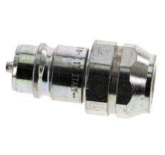 Steel DN 12.5 Hydraulic Coupling Plug G 3/8 inch Female Threads ISO 7241-1 A D 20.5mm