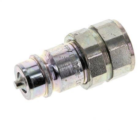 Acero DN 12.5 Acoplamiento hidráulico Enchufe G 1/2 pulgada rosca hembra ISO 7241-1 A D 20.5mm