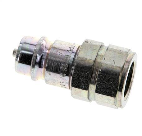 Acero DN 12.5 Acoplamiento hidráulico Enchufe G 1/2 pulgada rosca hembra ISO 7241-1 A D 20.5mm