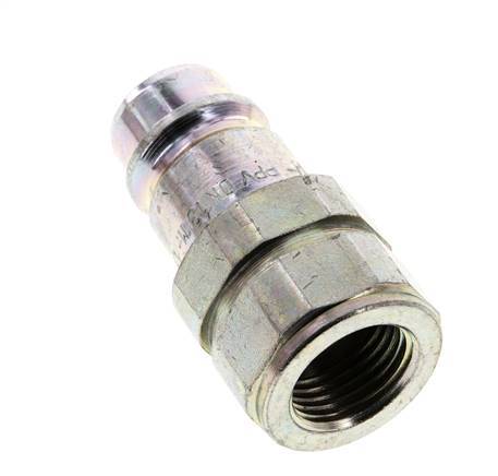 Acero DN 12.5 Acoplamiento hidráulico Enchufe G 1/2 pulgada rosca hembra ISO 7241-1 A D 20.5mm