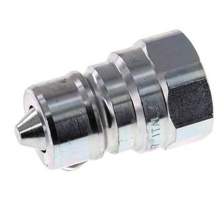 Acero DN 20 Acoplamiento hidráulico Enchufe G 3/4 pulgadas rosca hembra ISO 7241-1 A D 29,1mm