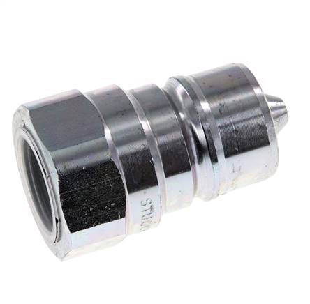 Acero DN 20 Acoplamiento hidráulico Enchufe G 3/4 pulgadas rosca hembra ISO 7241-1 A D 29,1mm