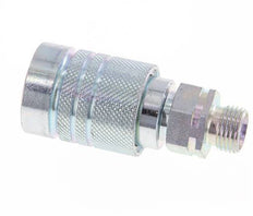 Acero DN 10 Acoplamiento hidráulico Enchufe 10 mm L Anillo de compresión ISO 7241-1 A/8434-1 D 17,3mm