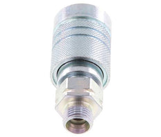 Acero DN 10 Acoplamiento hidráulico Enchufe 10 mm L Anillo de compresión ISO 7241-1 A/8434-1 D 17,3mm