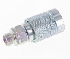 Acero DN 10 Acoplamiento hidráulico Enchufe 10 mm L Anillo de compresión ISO 7241-1 A/8434-1 D 17,3mm