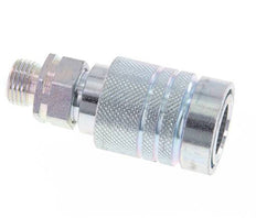 Acero DN 10 Acoplamiento hidráulico Enchufe 10 mm L Anillo de compresión ISO 7241-1 A/8434-1 D 17,3mm