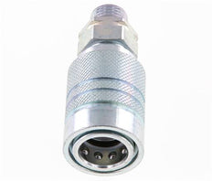 Acero DN 10 Acoplamiento hidráulico Enchufe 10 mm L Anillo de compresión ISO 7241-1 A/8434-1 D 17,3mm