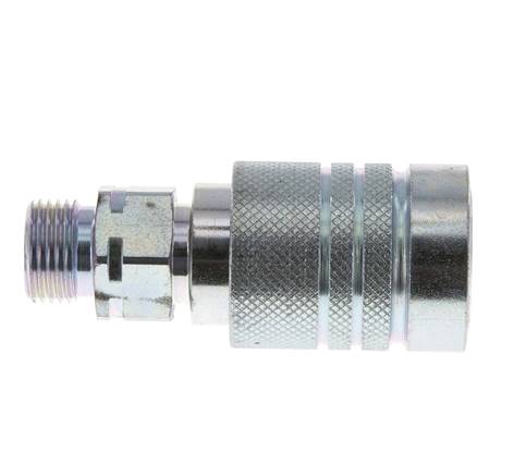 Acero DN 10 Acoplamiento hidráulico Enchufe 10 mm S Anillo de compresión ISO 7241-1 A/8434-1 D 17,3mm
