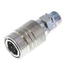 Acero DN 10 Acoplamiento hidráulico Enchufe 12 mm S Anillo de compresión ISO 7241-1 A/8434-1 D 17,3mm