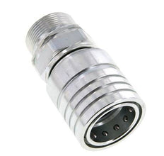 Acero DN 25 Acoplamiento hidráulico Enchufe 30 mm S Anillo de compresión ISO 7241-1 A/8434-1 D 34,3mm