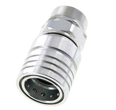 Acero DN 25 Acoplamiento hidráulico Enchufe 30 mm S Anillo de compresión ISO 7241-1 A/8434-1 D 34,3mm