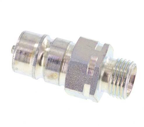 Acero DN 10 Acoplamiento hidráulico Tapón 10 mm L Anillo de compresión ISO 7241-1 A/8434-1 D 17,3mm