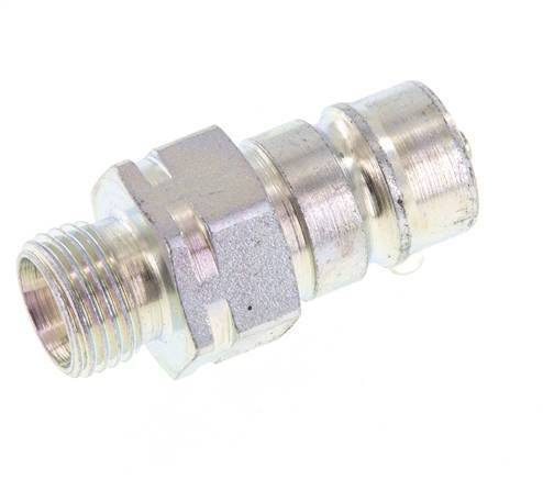 Acero DN 10 Acoplamiento hidráulico Tapón 10 mm L Anillo de compresión ISO 7241-1 A/8434-1 D 17,3mm