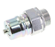 Acero DN 25 Acoplamiento hidráulico Tapón 22 mm L Anillo de compresión ISO 7241-1 A/8434-1 D 34,3mm