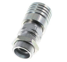 Acero DN 25 Acoplamiento hidráulico Enchufe 30 mm S Anillo de compresión Mampara ISO 7241-1 A/8434-1 D 34,3mm