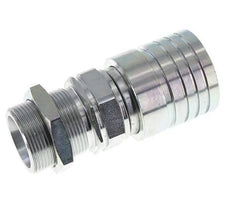 Acero DN 25 Acoplamiento hidráulico Enchufe 30 mm S Anillo de compresión Mampara ISO 7241-1 A/8434-1 D 34,3mm