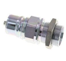 Acero DN 25 Acoplamiento hidráulico Tapón 28 mm L Anillo de compresión Mampara ISO 7241-1 A/8434-1 D 34,3mm