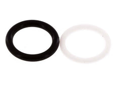 Juego de juntas de PTFE/NBR para acoplamiento hidráulico ISO 7241-1 A (12 mm y 26 mm) [2 piezas]