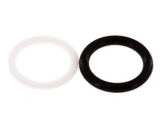 Juego de juntas de PTFE/NBR para acoplamiento hidráulico ISO 7241-1 A (12 mm y 26 mm) [2 piezas]