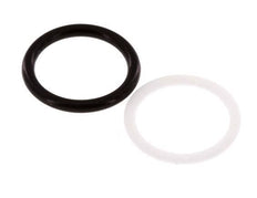 Juego de juntas de PTFE/NBR para acoplamiento hidráulico ISO 7241-1 A (17,3 mm y 31 mm) [5 piezas]