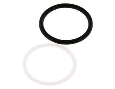 Juego de juntas de PTFE/NBR para acoplamiento hidráulico ISO 7241-1 A (29,1 mm y 46 mm) [2 piezas]