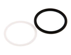 Juego de juntas de PTFE/NBR para acoplamiento hidráulico ISO 7241-1 A (29,1 mm y 46 mm) [2 piezas]