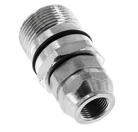 Acero DN 12,5 Acoplamiento hidráulico Toma M18x1,5 Rosca hembra ISO 14541 D M36 x 2