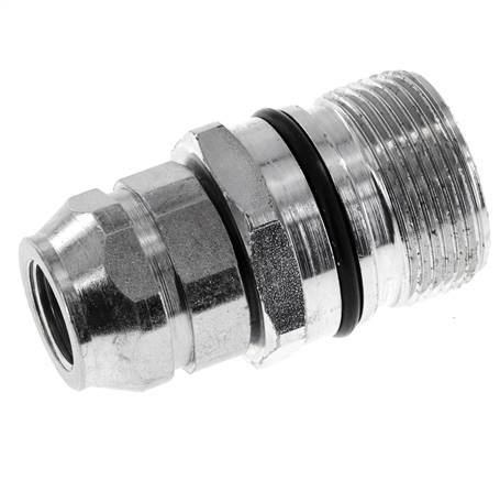 Acero DN 12,5 Acoplamiento hidráulico Toma M18x1,5 Rosca hembra ISO 14541 D M36 x 2