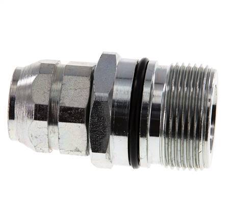 Acero DN 12,5 Acoplamiento hidráulico Toma G 3/8 pulgadas Rosca hembra ISO 14541 D M36 x 2