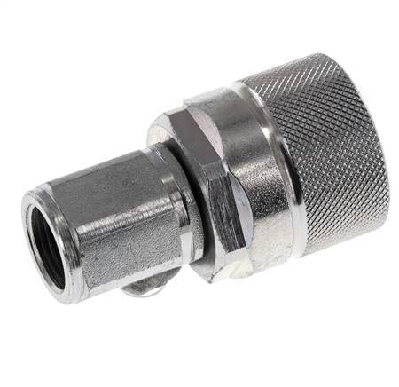 Acero DN 10 Acoplamiento hidráulico Enchufe G 3/8 pulgadas rosca hembra ISO 14541 D M28 x 2