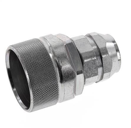 Acero DN 12,5 Acoplamiento hidráulico Tapón G 3/8 pulgadas rosca hembra ISO 14541 D M36 x 2