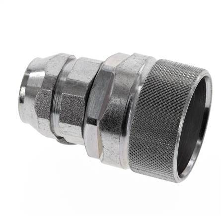 Acero DN 12,5 Acoplamiento hidráulico Tapón G 3/8 pulgadas rosca hembra ISO 14541 D M36 x 2