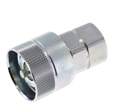 Steel DN 25 Hydraulic Coupling Plug G 3/4 inch Female Threads D M48 x 3