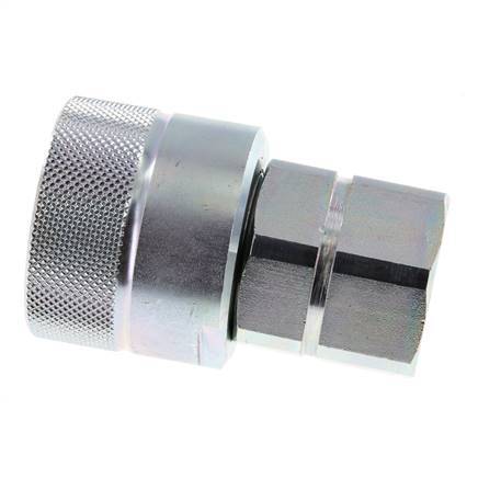 Steel DN 25 Hydraulic Coupling Plug G 3/4 inch Female Threads D M48 x 3