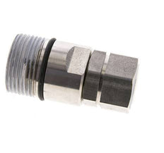 Acoplamiento hidráulico de acero inoxidable DN 25 Enchufe G 1 pulgada rosca hembra D M48 x 3