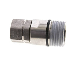 Acoplamiento hidráulico de acero inoxidable DN 25 Enchufe G 1 pulgada rosca hembra D M48 x 3